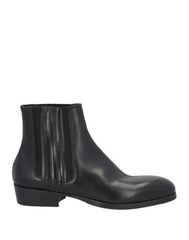 Shop Michelediloco Woman Ankle Boots Black Size 12 Leather