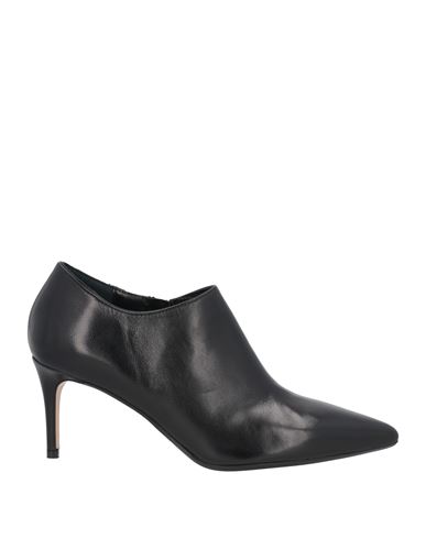 Shop Michelediloco Woman Ankle Boots Black Size 6.5 Leather
