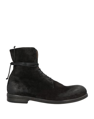 Marsèll Man Ankle Boots Black Size 11 Leather In Black