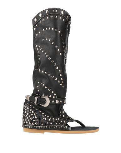 Ldir Woman Boot Black Size 8 Leather