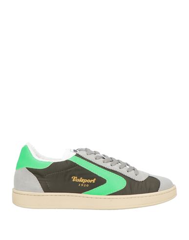 Valsport Man Sneakers Grey Size 7 Textile Fibers, Leather In Gray