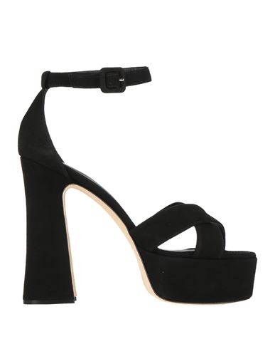 Shop Ncub Woman Sandals Black Size 6 Leather