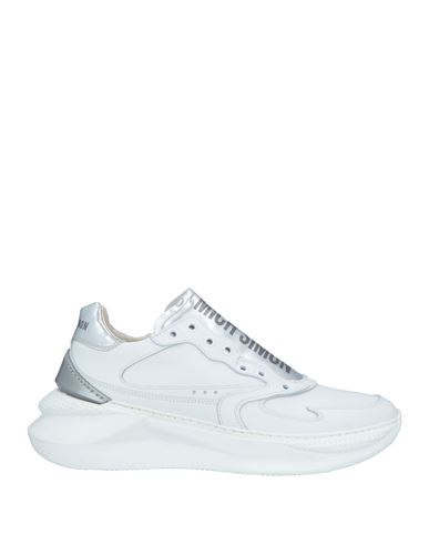 Shop Mich Simon Man Sneakers White Size 9 Calfskin