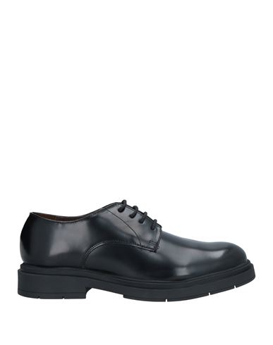 Cafènoir Man Lace-up Shoes Black Size 9 Leather