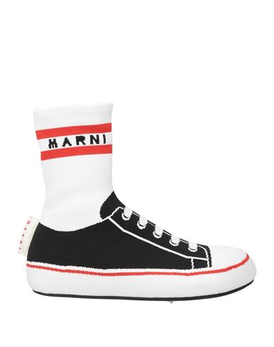 Shop Marni Woman Sneakers Black Size 8 Textile Fibers