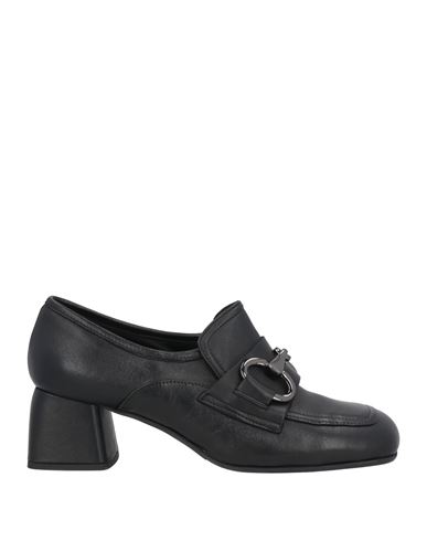 Shop Bruglia Woman Loafers Black Size 7 Leather