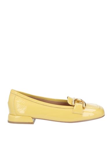 Shop Bibi Lou Woman Loafers Yellow Size 8 Leather
