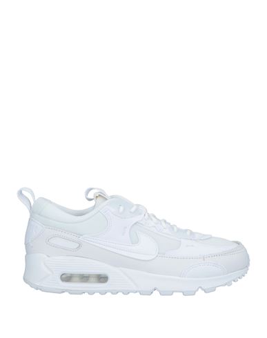 Shop Nike Woman Sneakers White Size 6 Leather, Textile Fibers