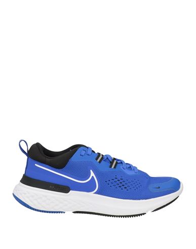 Shop Nike Man Sneakers Blue Size 7 Textile Fibers