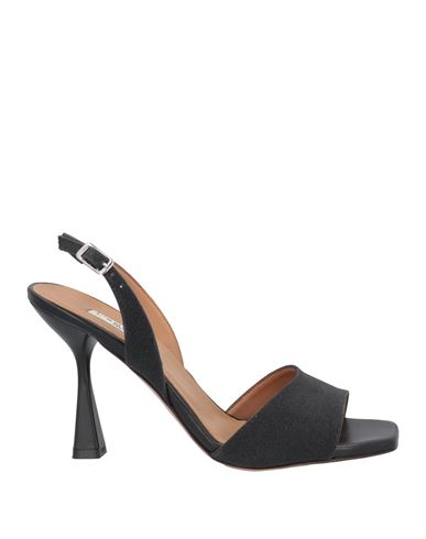 Shop L'amour By Albano Woman Sandals Black Size 8 Textile Fibers