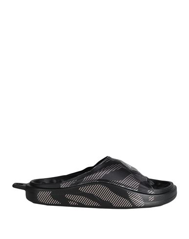 Shop Adidas By Stella Mccartney Asmc Slide Woman Sandals Black Size 6 Rubber