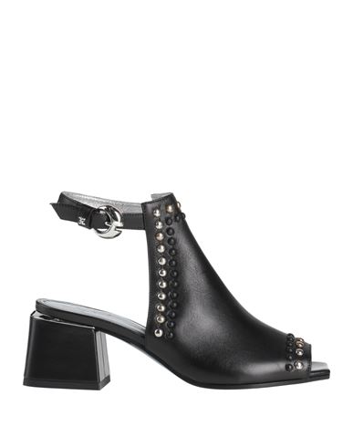 Shop Fabi Woman Sandals Black Size 7 Leather