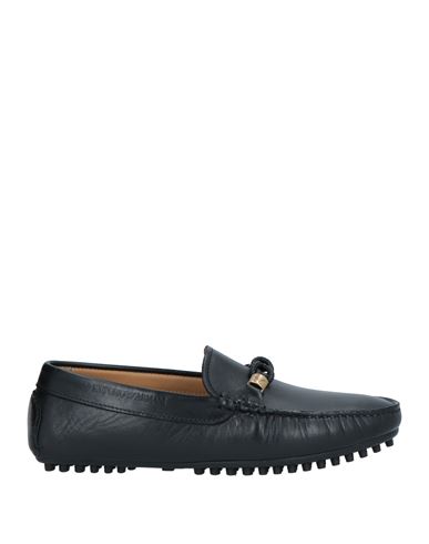Shop Emporio Armani Man Loafers Black Size 13 Leather