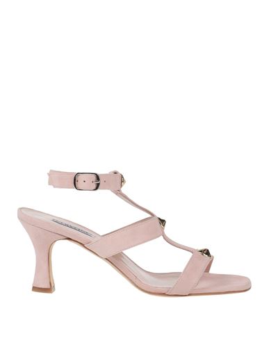 Shop Cervone Woman Sandals Pink Size 8 Leather