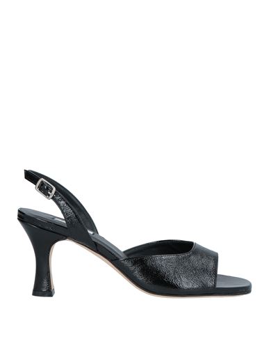 Shop Cervone Woman Sandals Black Size 11 Leather