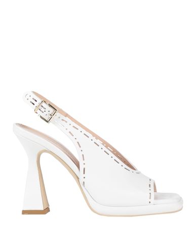 Shop Sergio Cimadamore Woman Sandals White Size 7 Leather