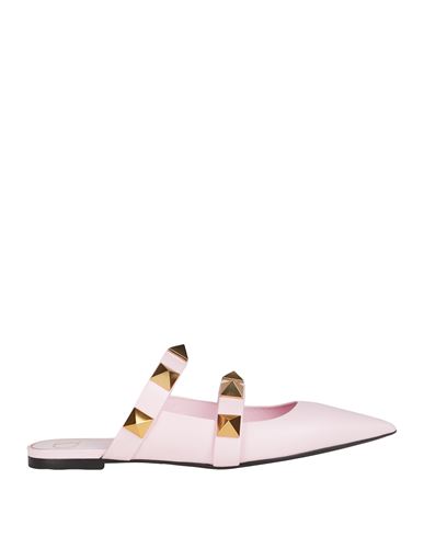 Valentino Garavani Woman Mules & Clogs Light Pink Size 11 Leather