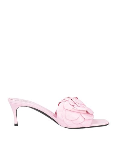 Shop Valentino Garavani Woman Sandals Light Pink Size 7.5 Leather
