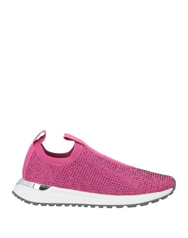 MICHAEL MICHAEL KORS MICHAEL MICHAEL KORS WOMAN SNEAKERS FUCHSIA SIZE 5.5 POLYESTER, ELASTANE, POLYAMIDE, POLYURETHANE 
