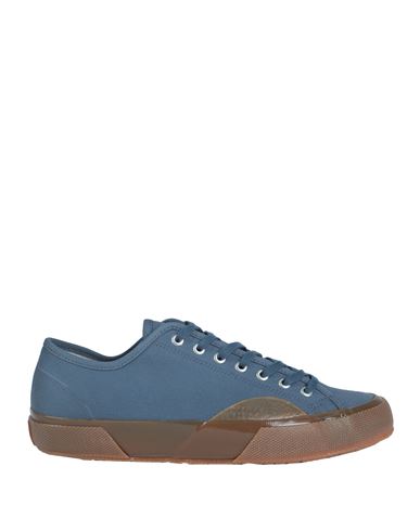 Artifact By Superga 2431 Sktr Chino Man Sneakers Slate Blue Size 9 Cotton