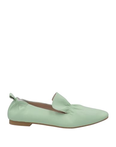 Shop Tiare' Woman Loafers Light Green Size 7 Leather