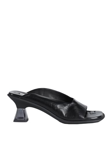 Miista Woman Sandals Black Size 7.5 Lambskin