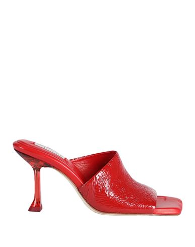 Miista Woman Sandals Red Size 7.5 Lambskin