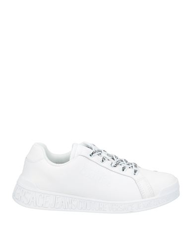 Shop Versace Jeans Couture Woman Sneakers White Size 6 Leather
