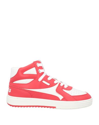 Palm Angels Man Sneakers Red Size 7 Leather