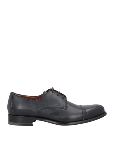 A.testoni A. Testoni Man Lace-up Shoes Black Size 8.5 Calfskin