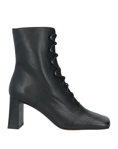 By Far Woman Ankle Boots Black Size 8 Leather