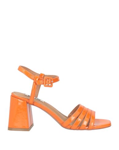 Bibi Lou Woman Sandals Orange Size 8 Leather