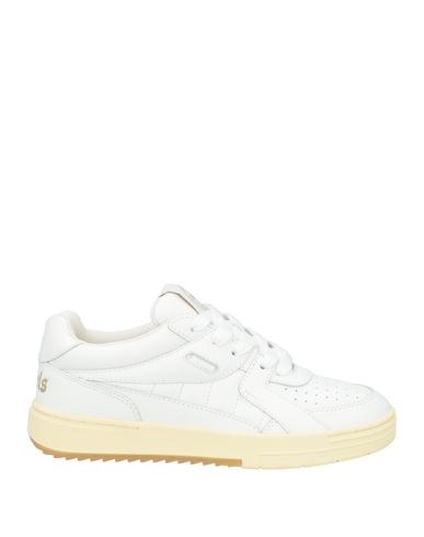 Palm Angels Woman Sneakers White Size 8 Leather