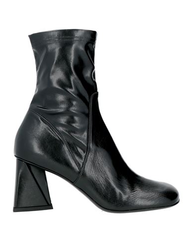 Strategia Woman Ankle Boots Black Size 6 Textile Fibers