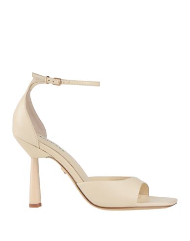 Lola Cruz Woman Sandals Ivory Size 8 Leather In White