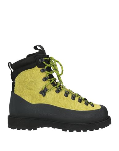 Diemme Man Ankle Boots Acid Green Size 8 Leather
