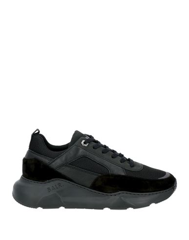 Balr. Man Sneakers Black Size 8 Leather, Textile Fibers