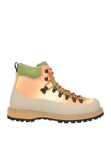 Diemme Man Ankle Boots Mandarin Size 8 Leather, Textile Fibers