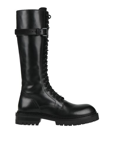 Ann Demeulemeester Man Boot Black Size 9 Leather