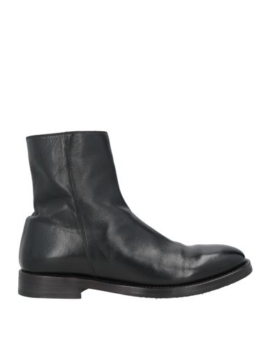 Alberto Fasciani Man Ankle Boots Black Size 9 Leather