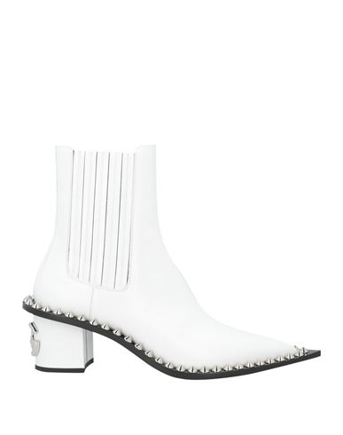 Dolce & Gabbana Woman Ankle Boots White Size 7.5 Leather