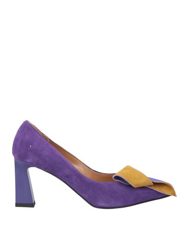 Islo Isabella Lorusso Woman Pumps Purple Size 7 Leather