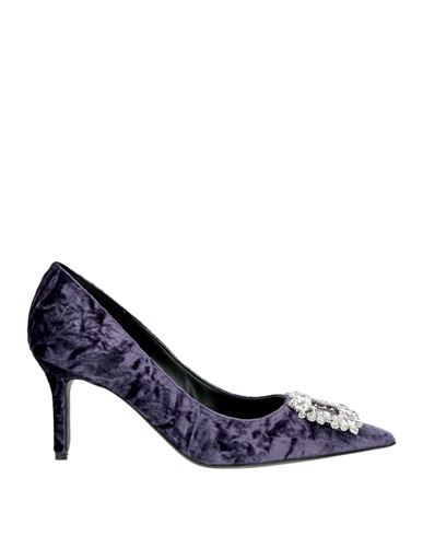 Shop Islo Isabella Lorusso Woman Pumps Purple Size 8 Textile Fibers
