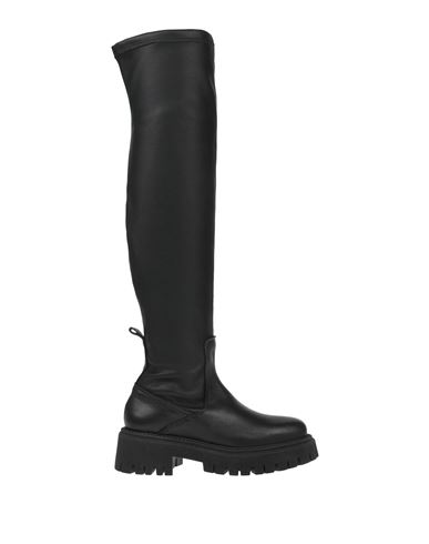 Shop Islo Isabella Lorusso Woman Boot Black Size 8 Leather, Textile Fibers