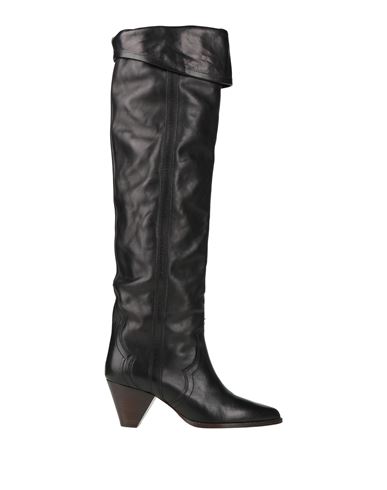 Isabel Marant Woman Boot Black Size 7 Calfskin