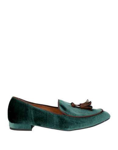 Shop Islo Isabella Lorusso Woman Loafers Emerald Green Size 7 Textile Fibers