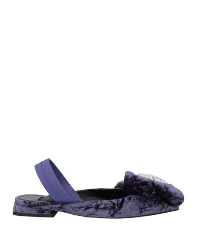 Shop Islo Isabella Lorusso Woman Ballet Flats Purple Size 8 Textile Fibers