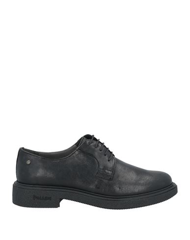 Pollini Man Lace-up Shoes Black Size 9 Leather
