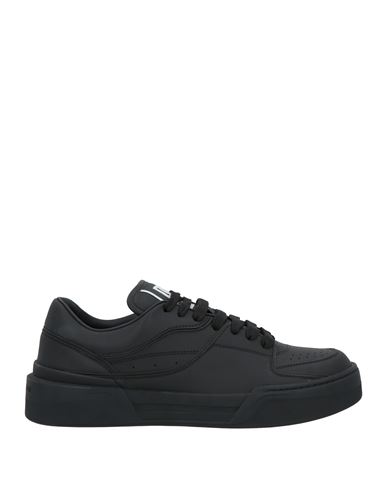 Dolce & Gabbana Man Sneakers Black Size 8.5 Leather
