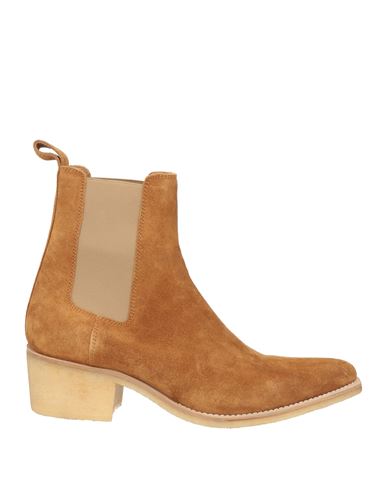 Shop Amiri Man Ankle Boots Camel Size 8 Leather In Beige